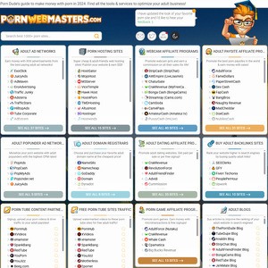 Porn Webmasters screenshot