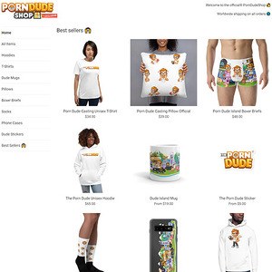 PornDudeShop screenshot