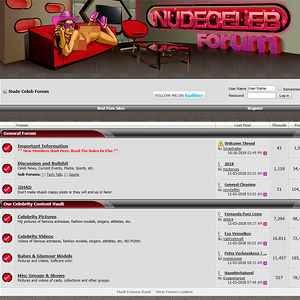 NudeCelebForum screenshot