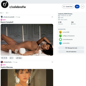 CelebNSFW Reddit screenshot