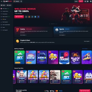 BetFury screenshot