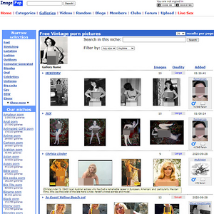 ImageFap Vintage screenshot