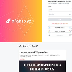 dFans screenshot