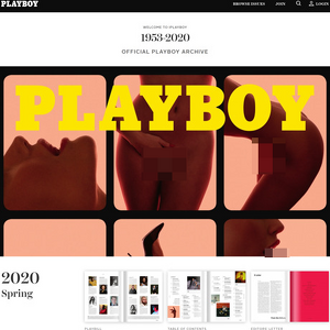 Playboy Magazines screenshot