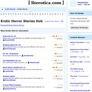 Literotica Horror screenshot