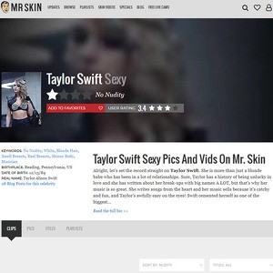 Taylor Swift screenshot