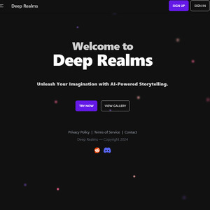 DeepRealms screenshot