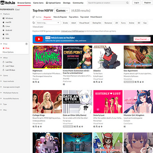 Itch.io NSFW screenshot