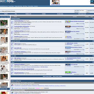 Sexy And Funny Forums screenshot