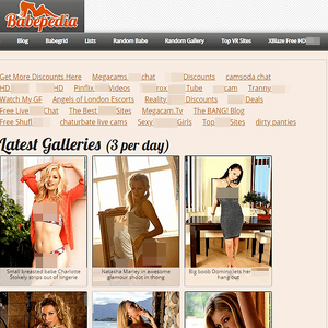 Babepedia screenshot