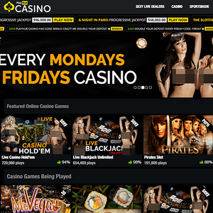 Pornhub Casino screenshot