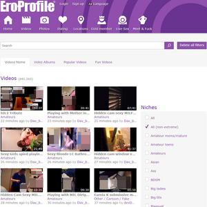 EroProfile screenshot