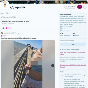 Reddit Gone Wild Public screenshot