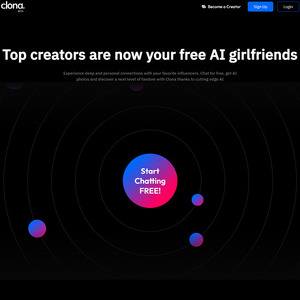 Clona AI screenshot