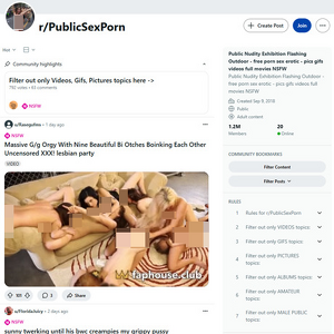 Reddit Public Sex Porn screenshot