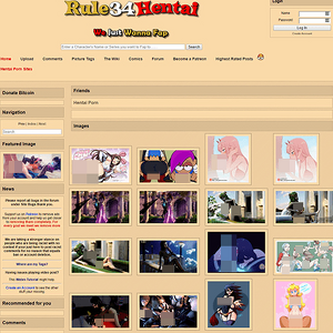 Rule34Hentai screenshot