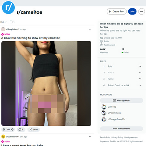 Reddit Cameltoe screenshot