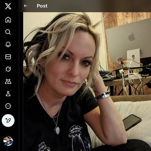 Stormy Daniels Twitter screenshot