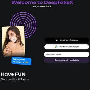 DeepfakeX screenshot