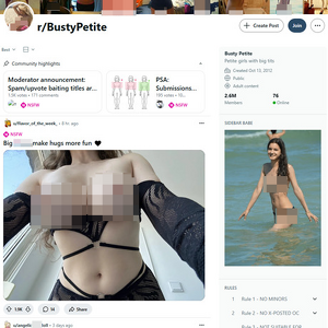 Reddit Busty Petite screenshot