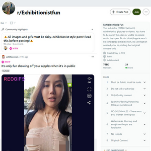 Reddit Exhibitionist Fun screenshot