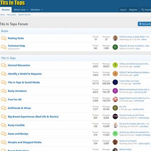 TitsInTops Forum screenshot