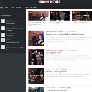 HeroineMovies screenshot