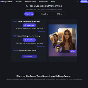 DeepSwaper screenshot