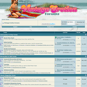 Vintage Erotica Forums screenshot