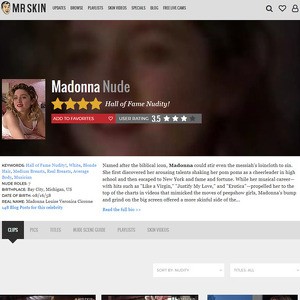 Madonna screenshot
