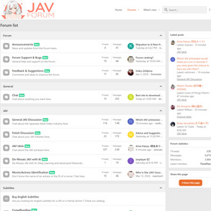 JAV Forum screenshot