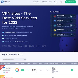VPN Sites screenshot