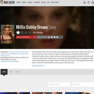 Millie Bobby Brown screenshot