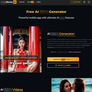 PornWorks AI screenshot