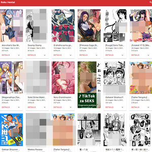 Roku Hentai, adult Japanese comic website logo
