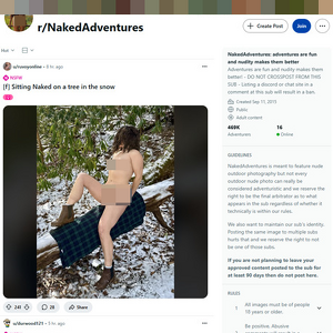 Reddit Naked Adventures screenshot