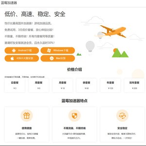 蓝莓加速器 screenshot