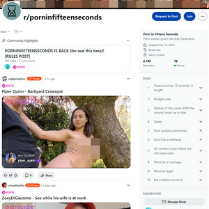 Reddit Porn In Fifteen Seconds screenshot