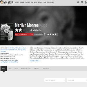 Marilyn Monroe screenshot