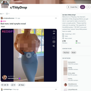 Reddit Titty Drop screenshot