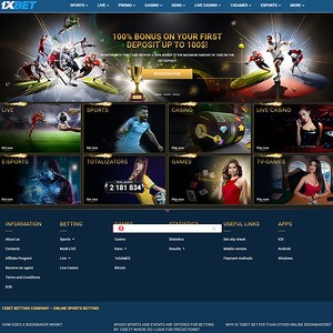 1XBET screenshot
