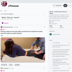 Reddit FreeUse screenshot