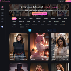 Rolemantic AI screenshot
