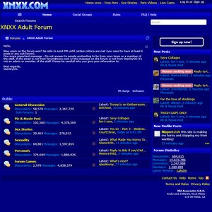 XNXX Forum screenshot