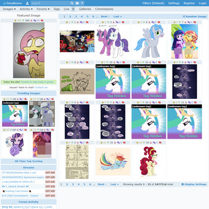 Derpibooru screenshot